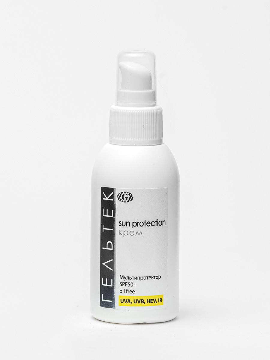 Крем Гельтек Sun Protection мультипротектор SPF 50+ oil free, 100 мл