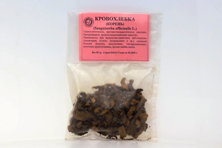 Кровохлебка, 50 г, корни (4606675005713)