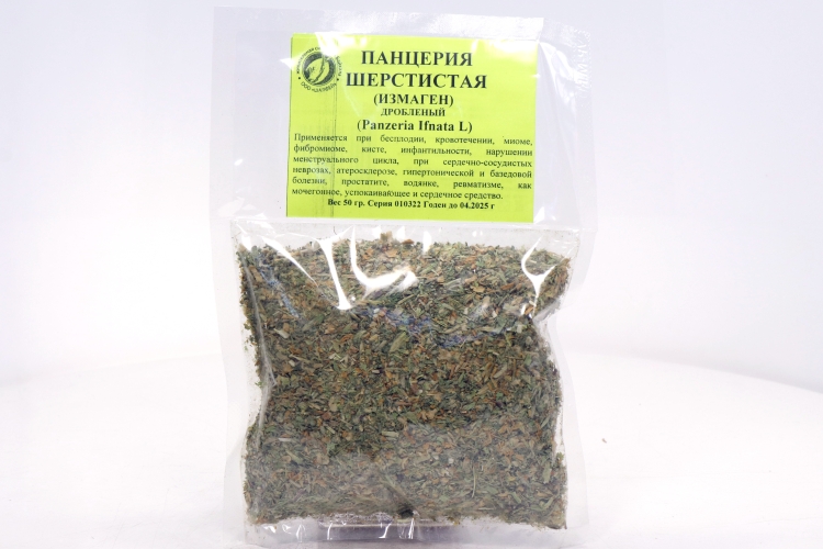 Измаген панцерия шерстистая дроблен, 50 г, (4606675005300)