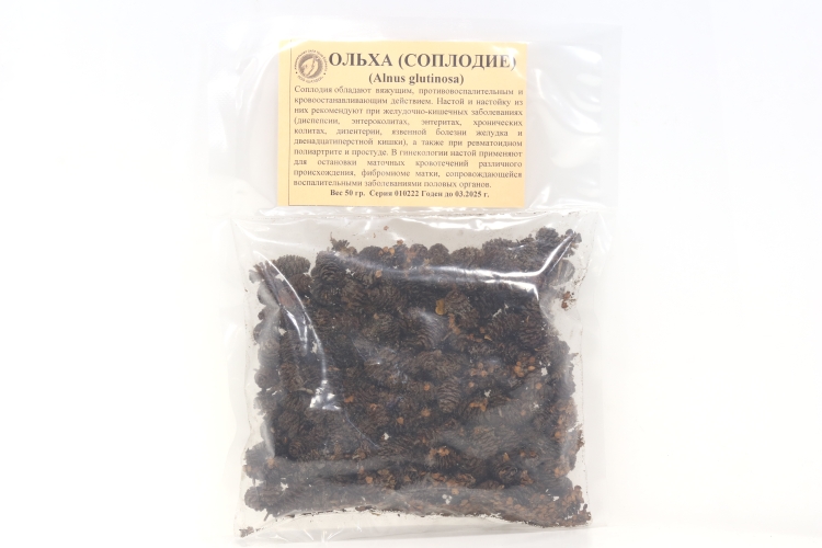 Ольхи соплодия, 50 г, (4606675006338)