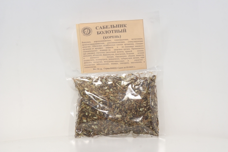 Сабельник болотный дробленный, 50 г, (4606675006710)