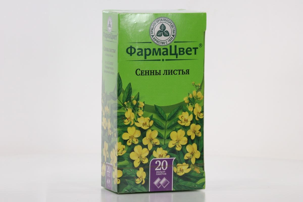 Сенны лист ФармаЦвет, 1,5 г, 20 шт, сырье растительное-порошок Красногорск